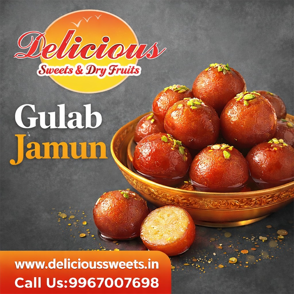 Soft, warm and soaked in rich sugar syrup—our Gulab Jamun is pure indulgence  in every bite.