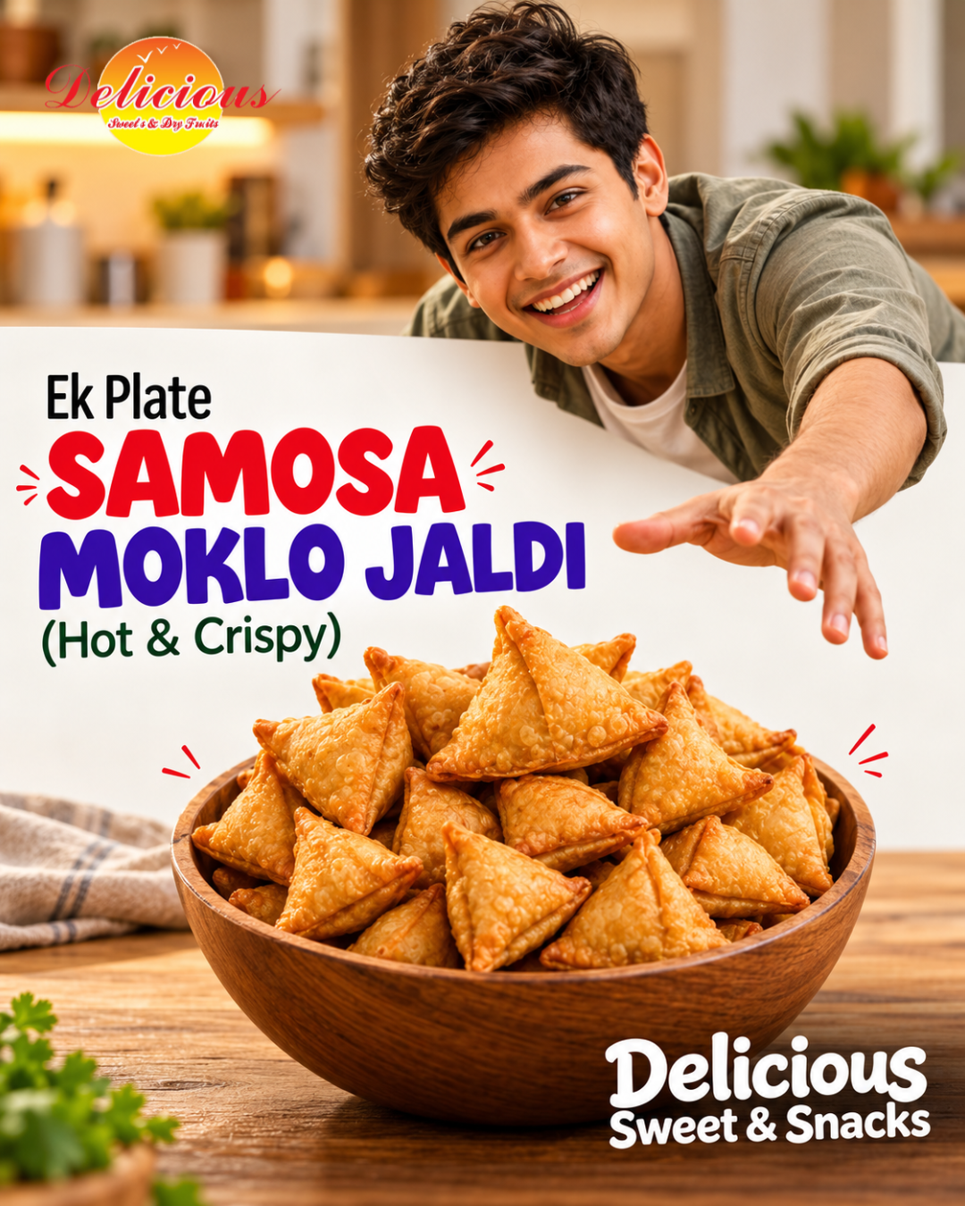  Ek Plate Samosa, Moklo Jaldi!  