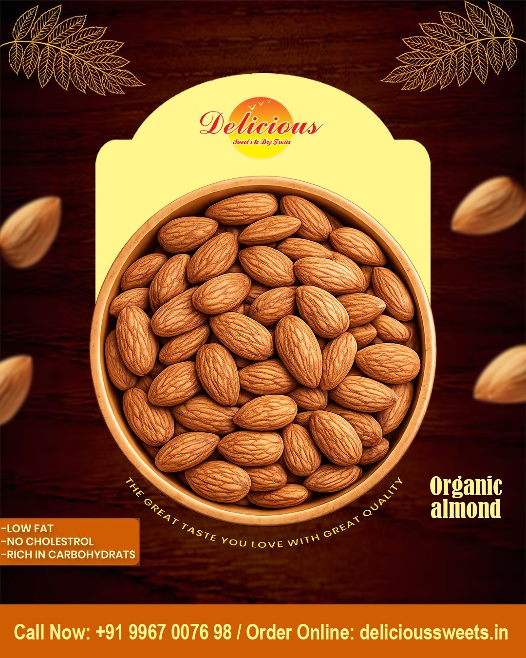 Premium Organic Almonds for a Healthier You
