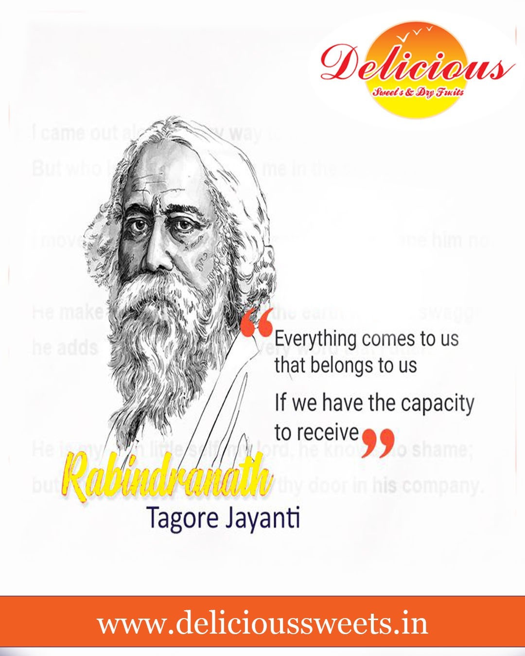 Celebrating the birth anniversary of Rabindranath Tagore, a literary legend whose words continue to inspire hearts across generations