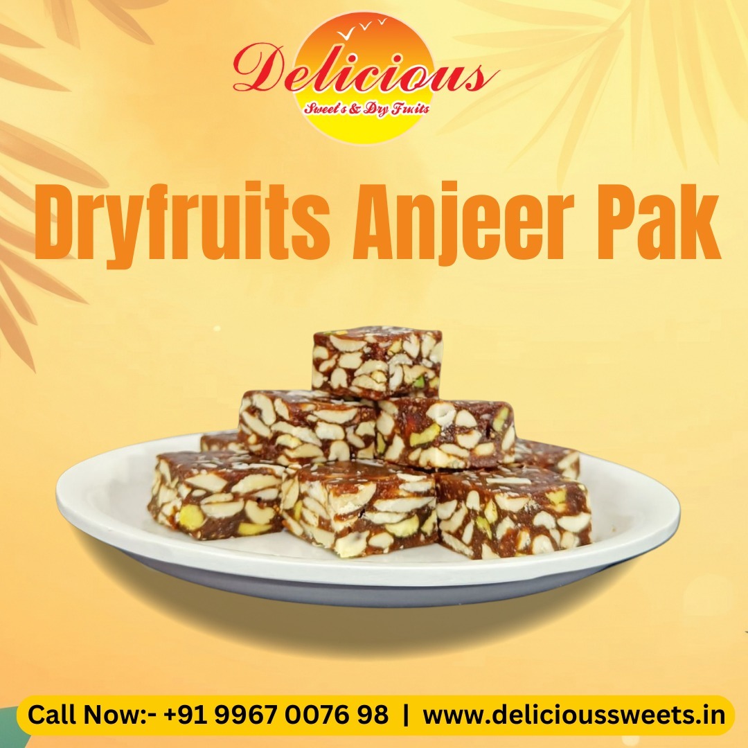  Indulge in the richness of health & taste with our Dryfruits Anjeer Pak! 