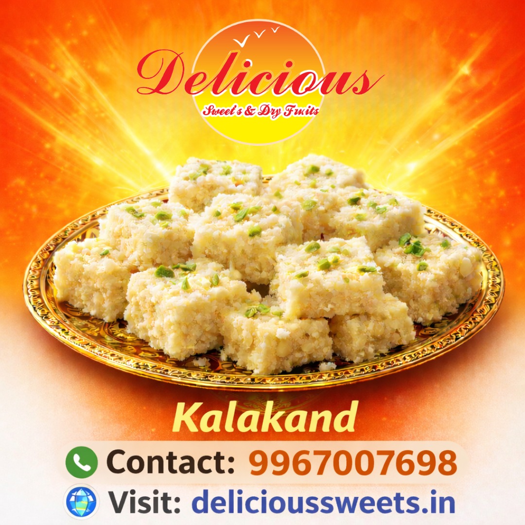 Delicious Sweets & Dry Fruits – Kalakand