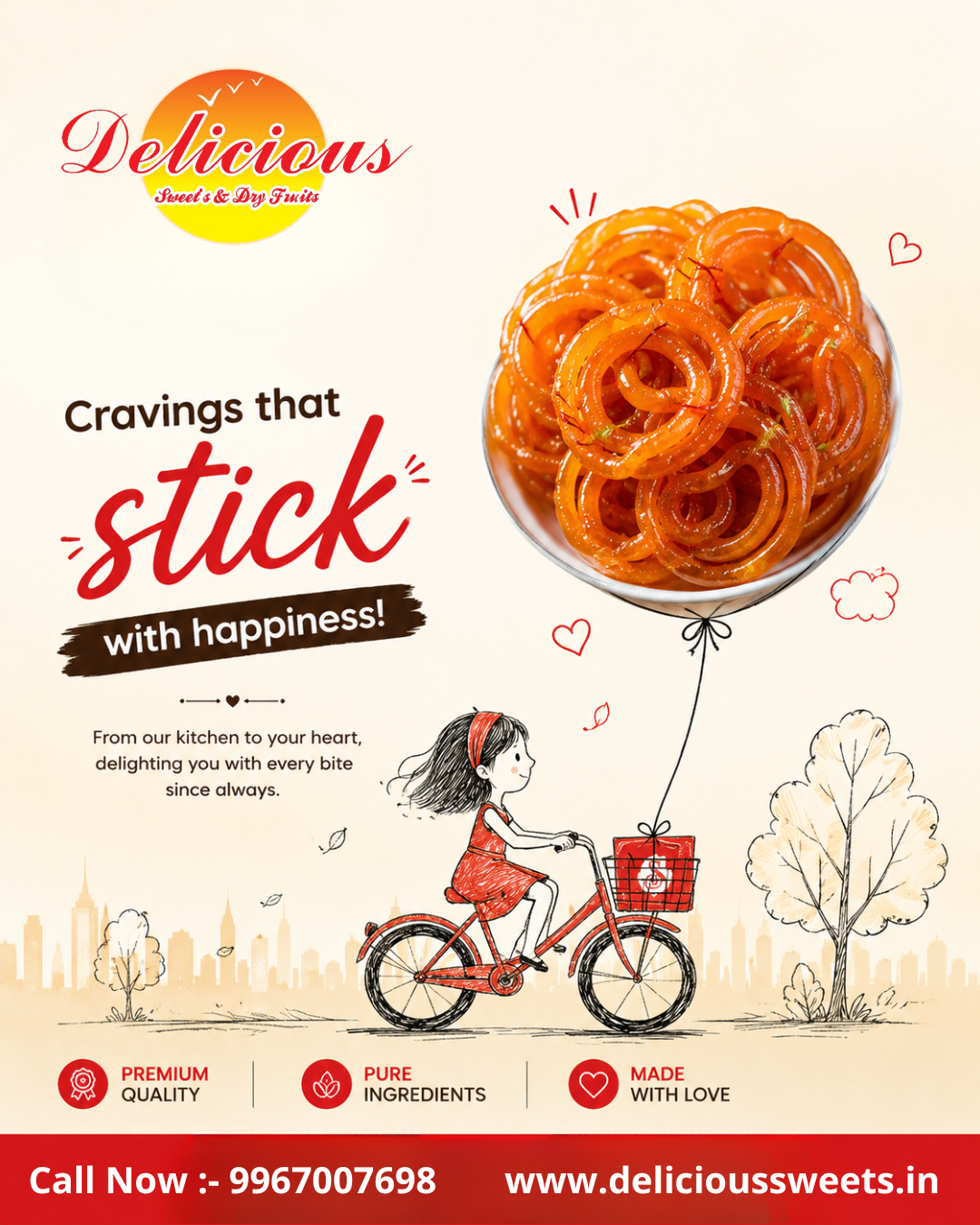 **Cravings that stick, with happiness! ❤️**