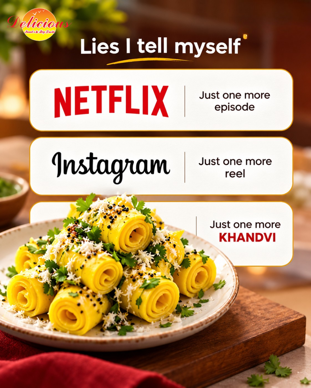 Some lies are impossible to resist! 😋
