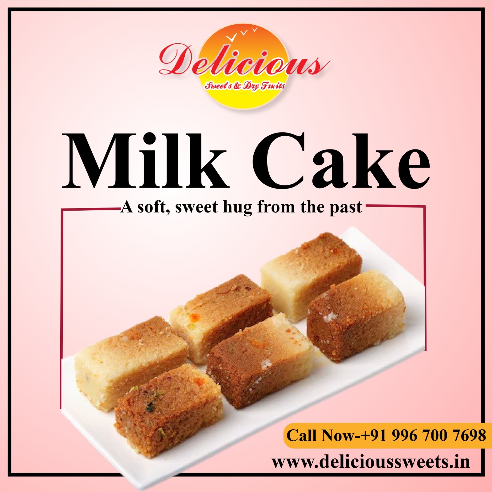 Indulge in the timeless taste of tradition with Delicious Sweets & Dry Fruits.