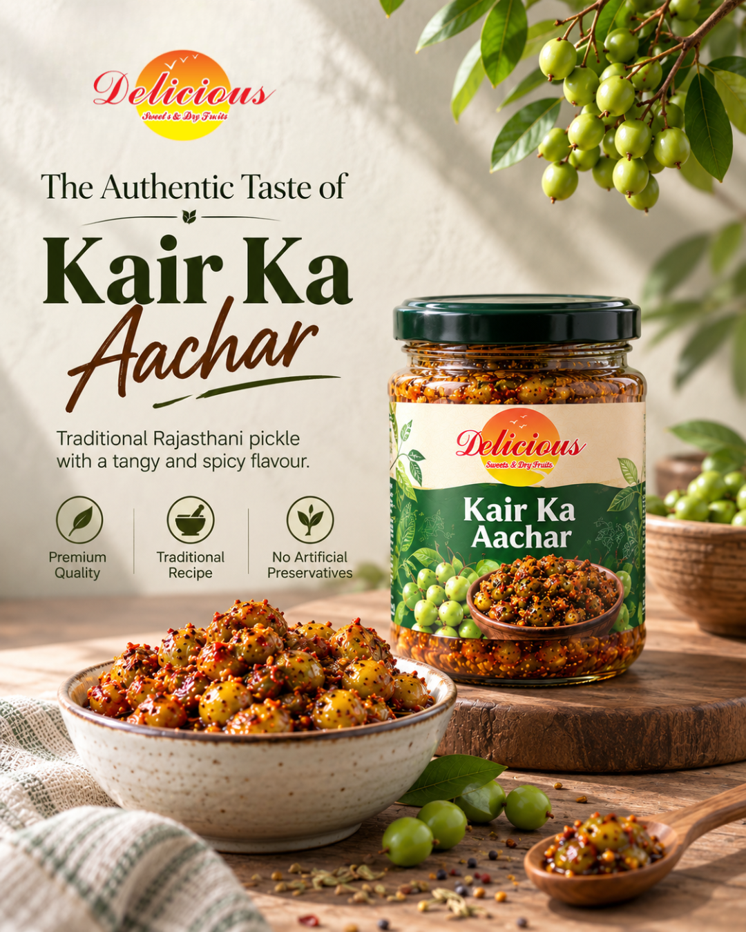 🥭 The Authentic Taste of Kair Ka Aachar! 🌿