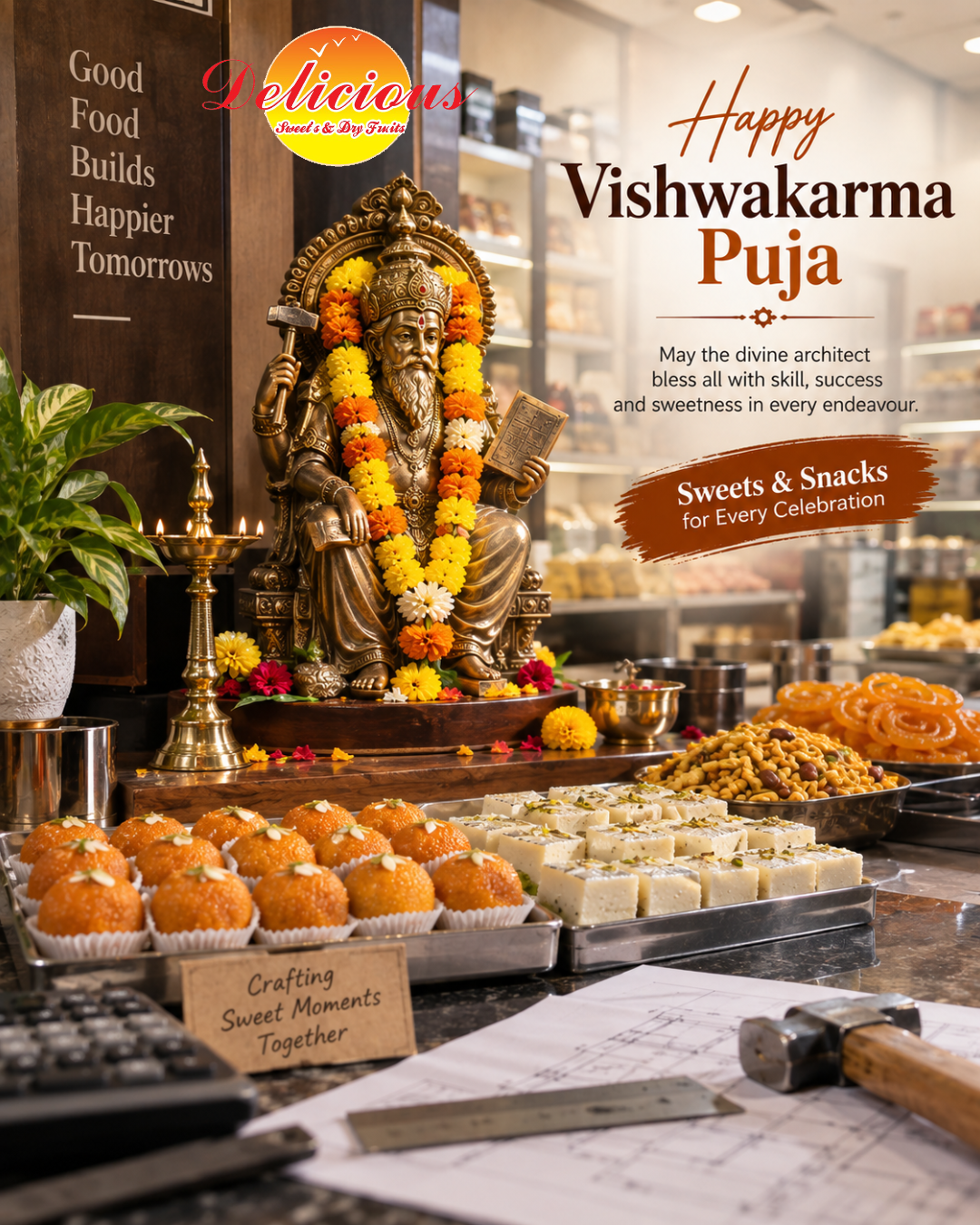 Happy Vishwakarma Puja! 🙏✨
