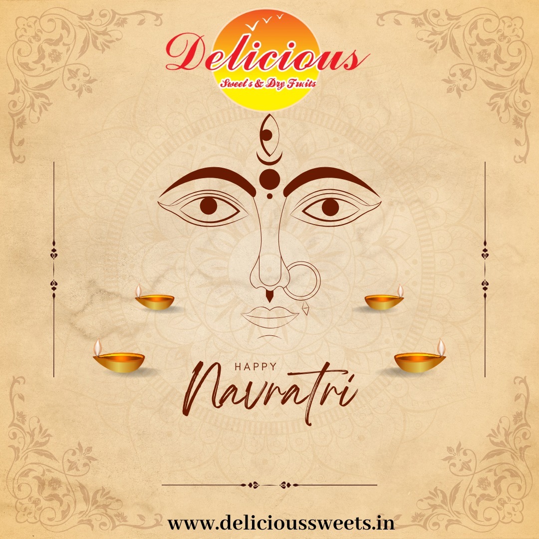 Happy Navratri from Delicious Sweets & Dry Fruits