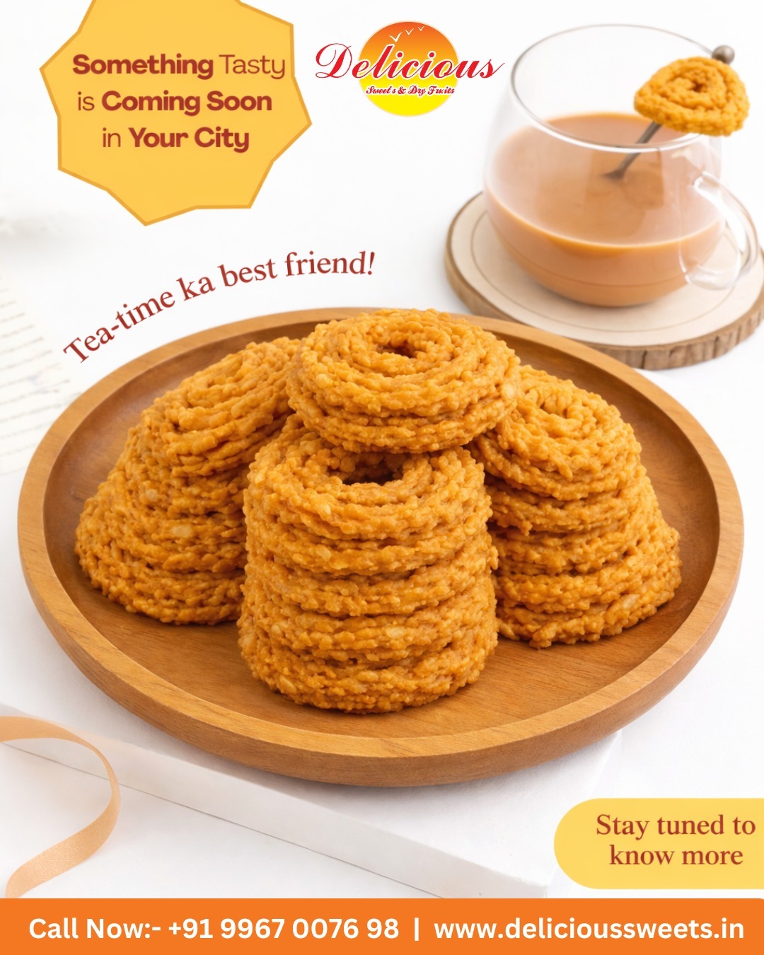 Something delicious is on the way! 