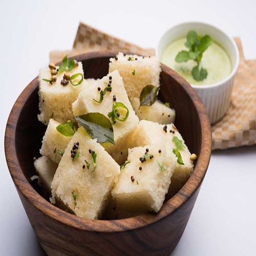 White Dhokla